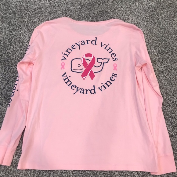 vineyard vines breast cancer awareness shirt - Picture 4 of 4